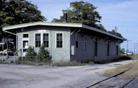 The PM freight house at Petoskey